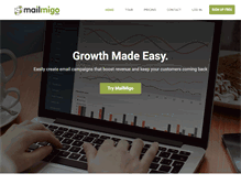 Tablet Screenshot of mailmigo.com